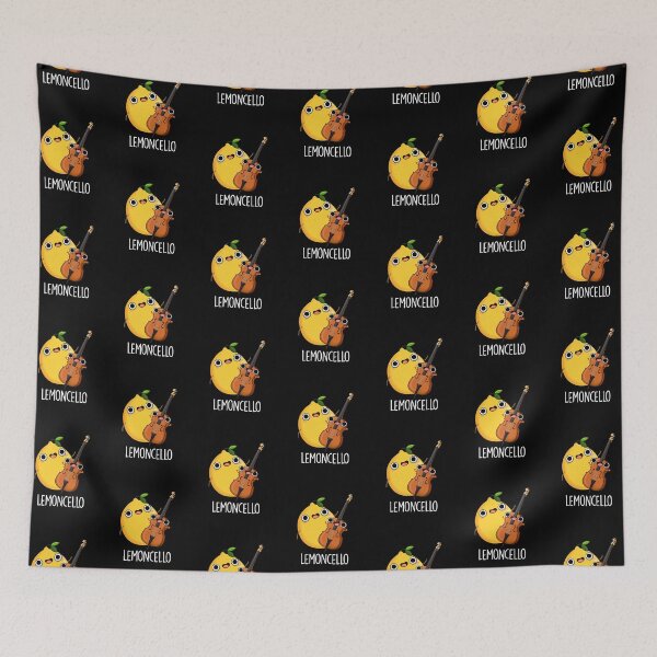 Item preview, Lemoncello Funny Drink Puns (Dark BG) designed and sold by punnybone.