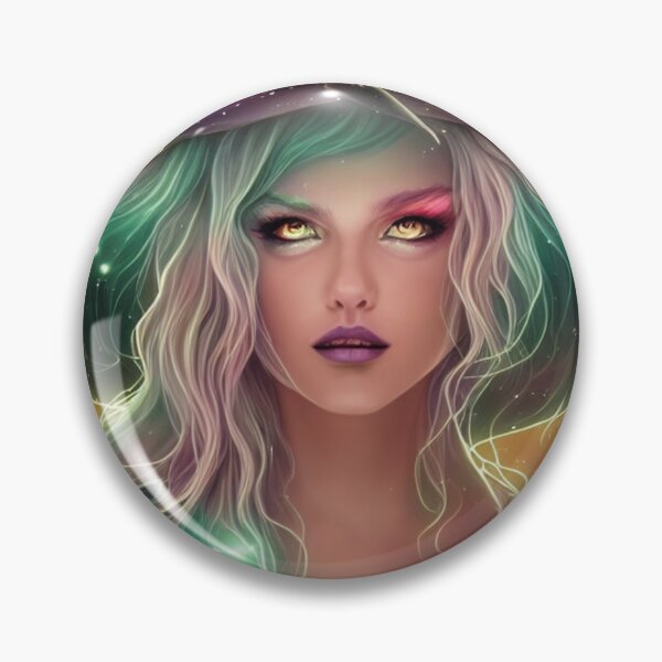 Artikelvorschau, Frauen Wicca Art Witchy Artwork Schönes Hexenmädchen entworfen und verkauft von Delmonico2022.