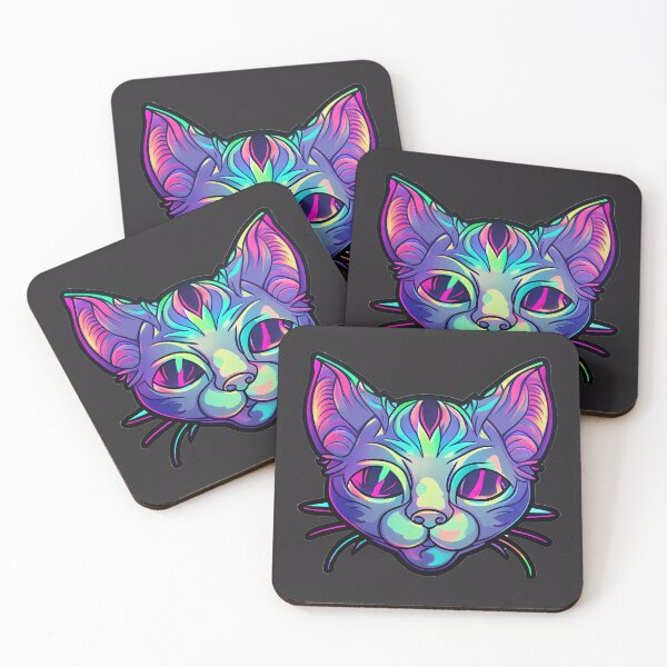 Item preview, Iridescent Cat designed and sold by Eneandine.