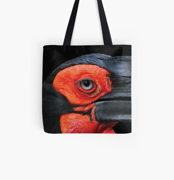 Bird Eye - Hornbill All Over Print Tote Bag