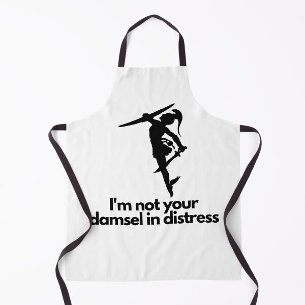 Item preview, I'm not your damsel in distress - funny designed and sold by PellSilversmith.