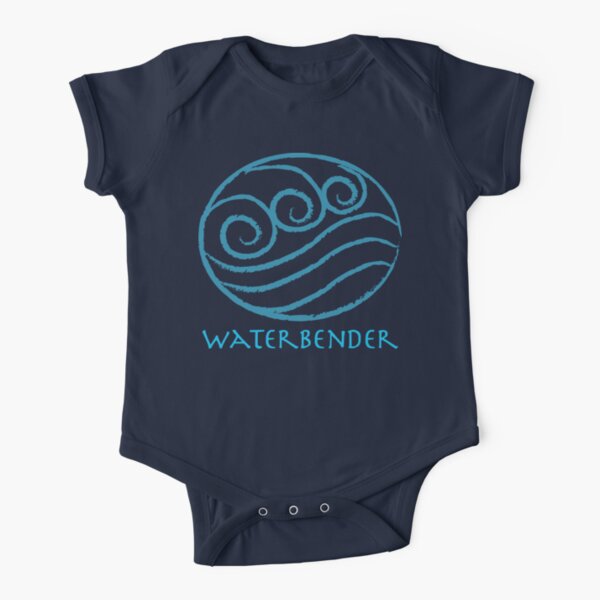 Waterbender Short Sleeve Baby One-Piece