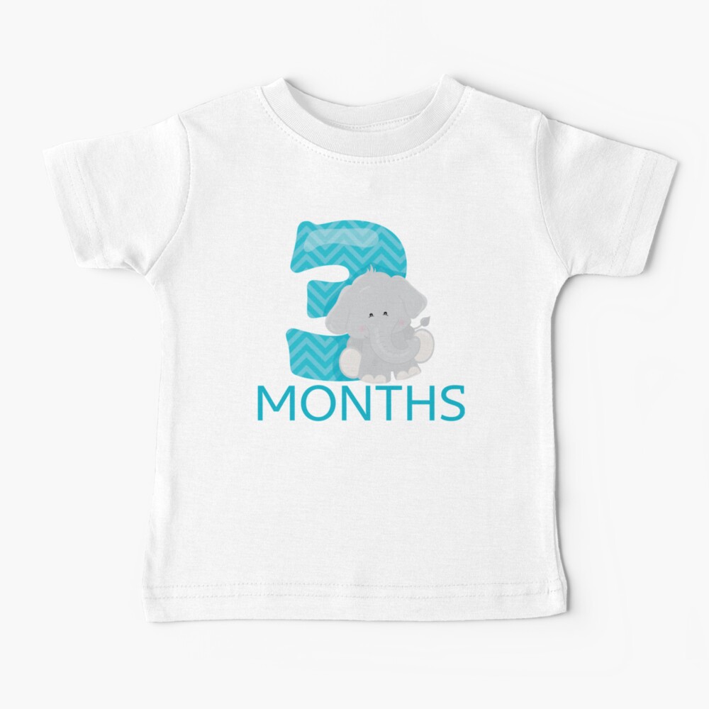 Outlet 13 Baby Safari milestone onesies