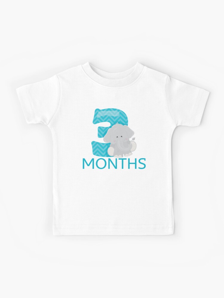 3 month t shirt