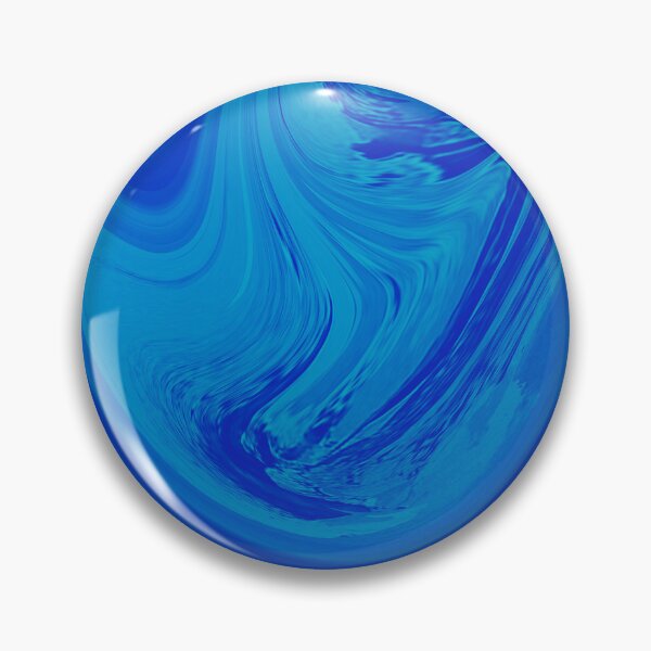 Item preview, Shades Of Blue Liquid Art 4. Liquid Marble. Abstract Design. designed and sold by Jason123za.