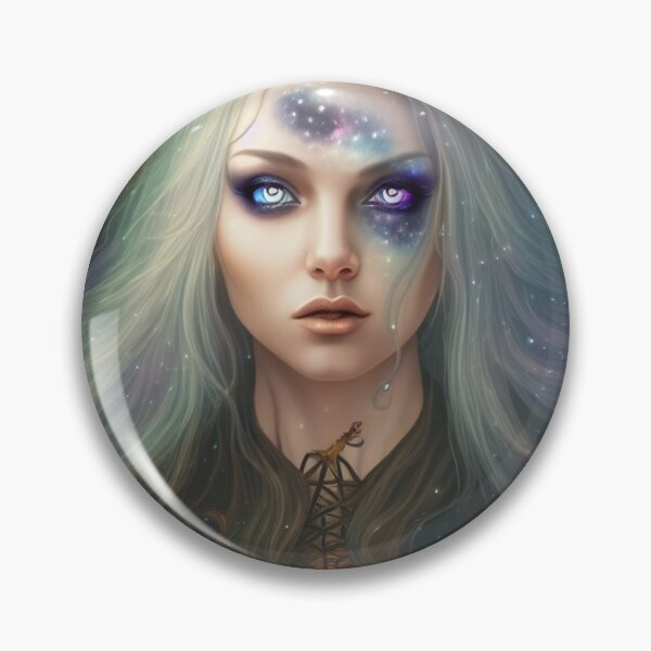 Artikelvorschau, Frauen Wicca Art Witchy Artwork Schönes Hexenmädchen 3 entworfen und verkauft von Delmonico2022.