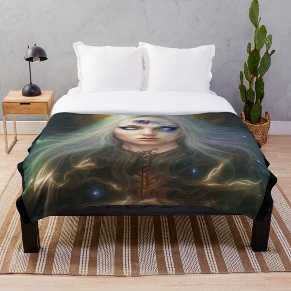 Artikelvorschau, Frauen Wicca Art Witchy Artwork Schönes Hexenmädchen 3 entworfen und verkauft von Delmonico2022.