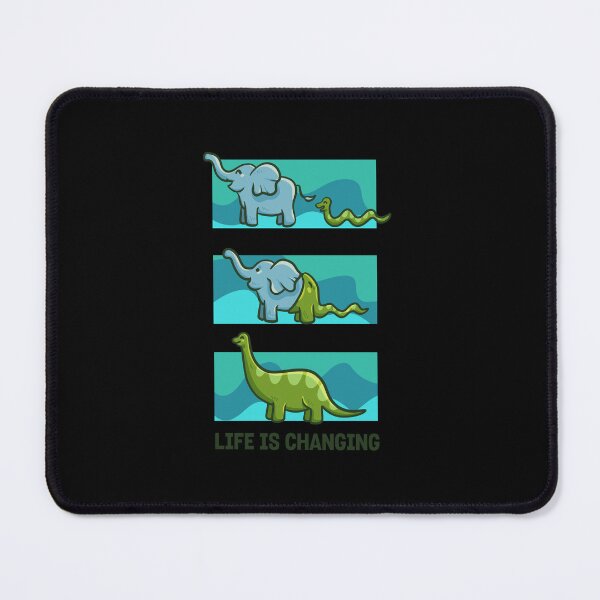 Item preview, Life Is Changing Brachiosaurus Dinosaur Paleontologist designed and sold by GrumpyDadCo.