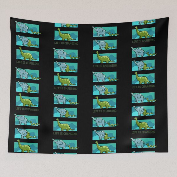 Item preview, Life Is Changing Brachiosaurus Dinosaur Paleontologist designed and sold by GrumpyDadCo.