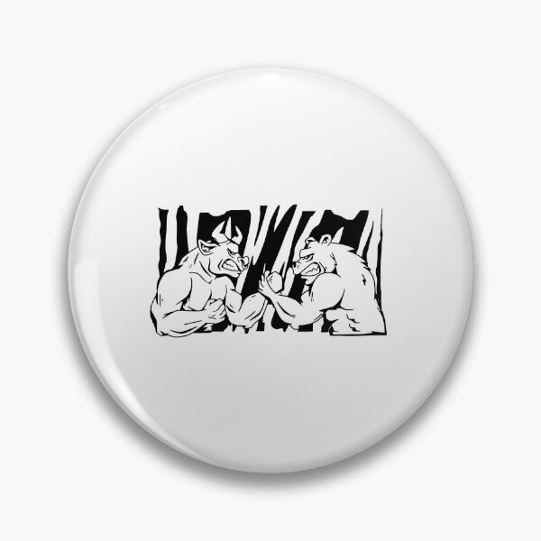 Item preview, bull and bear designed and sold by DerSenat.