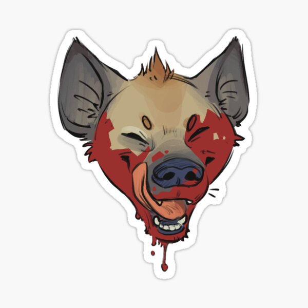 Item preview, tomato sauce hyena designed and sold by rubymutt.