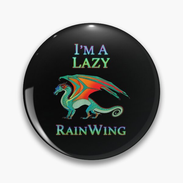 Item preview, I'm A Lazy RainWing Dragon Lovers Shirt, Rainy Dragon designed and sold by RubenRice.