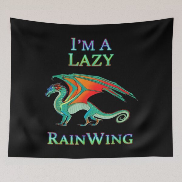 Item preview, I'm A Lazy RainWing Dragon Lovers Shirt, Rainy Dragon designed and sold by RubenRice.