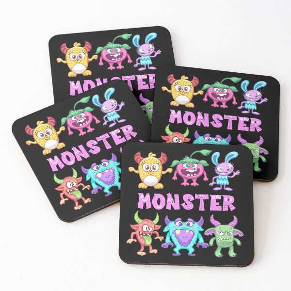Item preview, Cute monster family designed and sold by Goba Bali Studio.