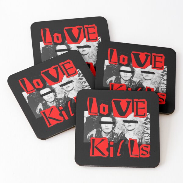 Item preview, Love Kills Punk Icons Lightweight Hoodie designed and sold by Celestiallove.