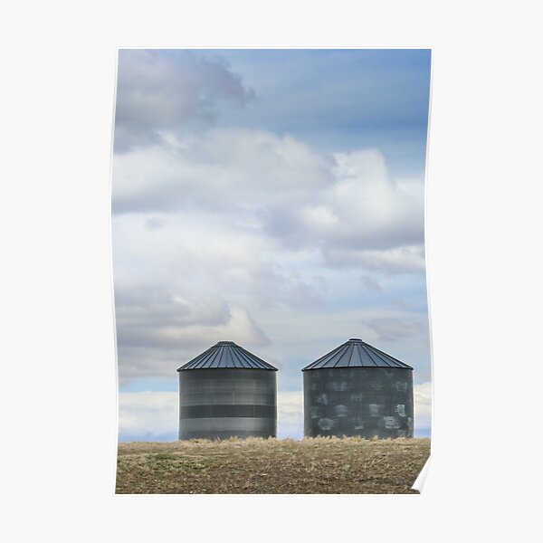 Two Silos Poster