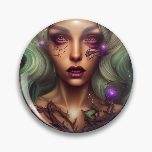 Artikelvorschau, Frauen Wicca Art Witchy Artwork Schönes Hexenmädchen 4 entworfen und verkauft von Delmonico2022.