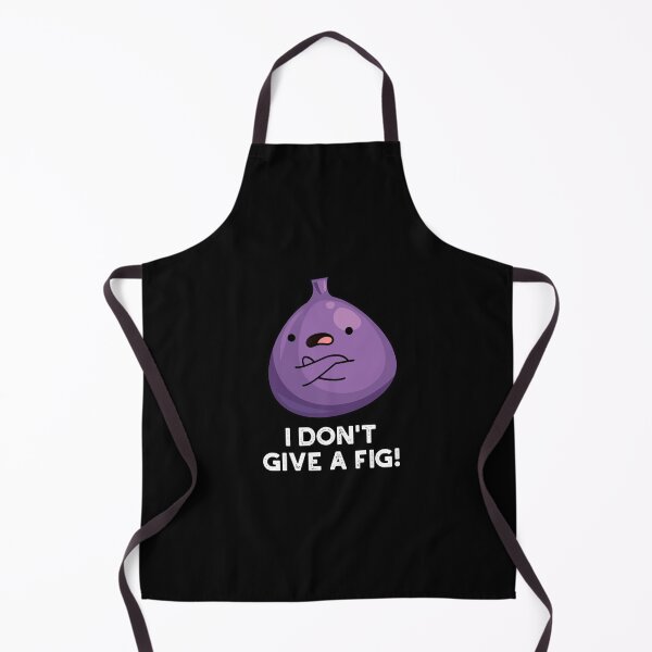Item preview, I Don't Give A Fig Sassy Fruit Puns (Dark BG) designed and sold by punnybone.