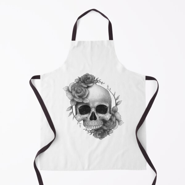 Item preview, Skull with roses designed and sold by DerSenat.