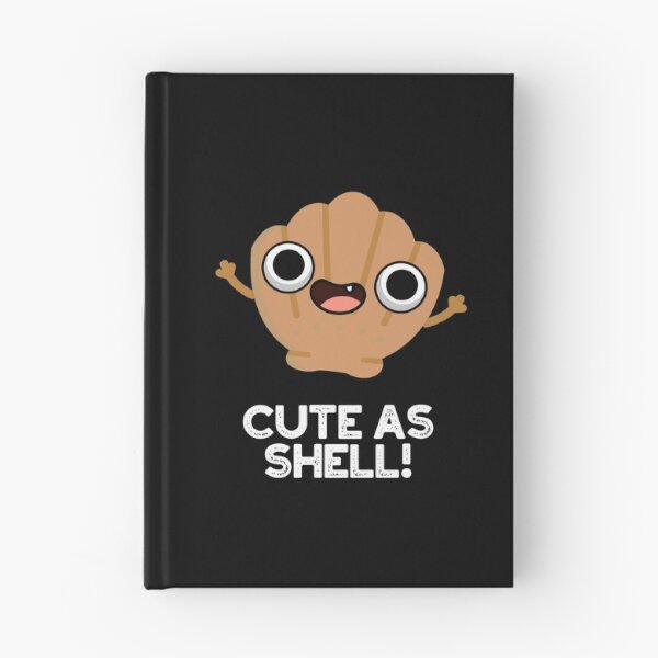Item preview, Funny As Shell Funny Seashell Pun (Dark BG) designed and sold by punnybone.