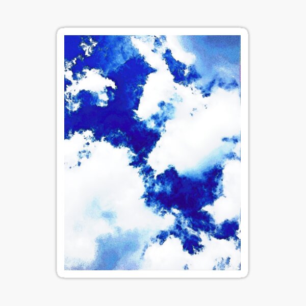 Blue Skies Sticker