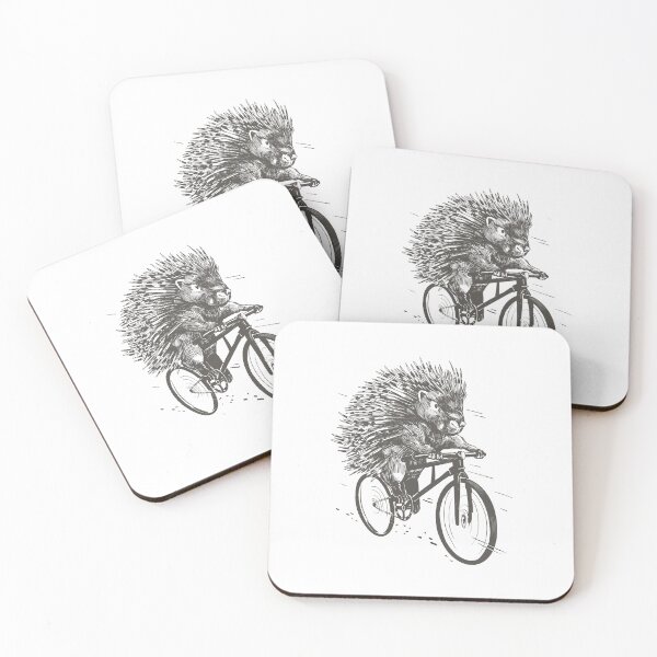 Item preview, Porcupine on a bike designed and sold by DerSenat.