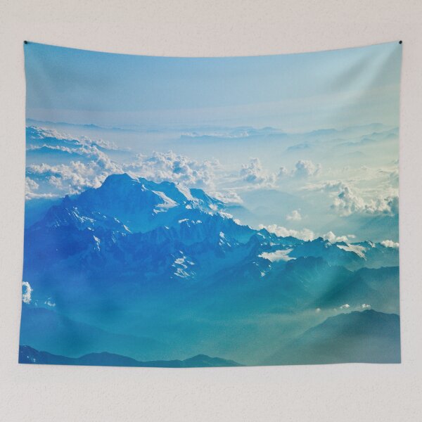 Item preview, Cloudy Sky Over Mountain Range  designed and sold by mstassdesign.