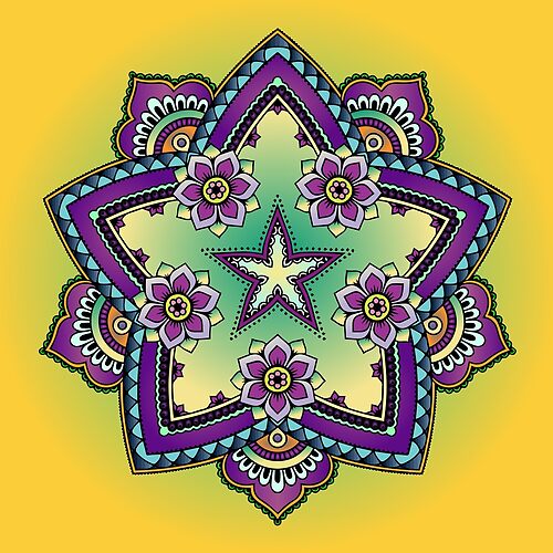 Star Mandalas 058 (Style:47)