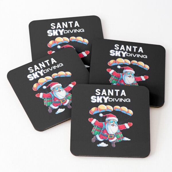 Item preview, Santa Skydiving designed and sold by HarriPaloma.
