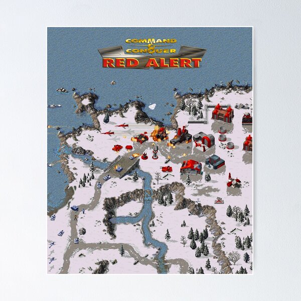 Item preview, Red Alert In-Game w/ Logo designed and sold by MammothTank.