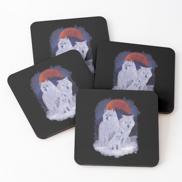 Item preview, wolf family designed and sold by DerSenat.