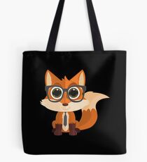 Fox Nerd Tote Bag