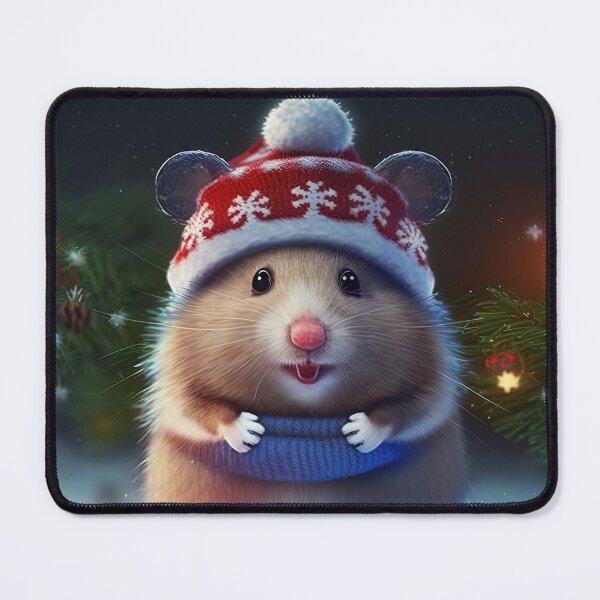 Item preview, Cute Christmas Hamster designed and sold by art8085.