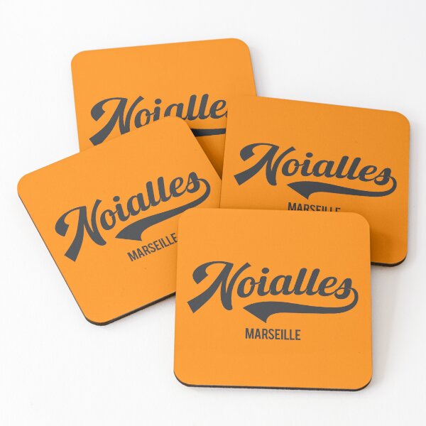 Item preview, Marseille Noailles, Marseille Noailles lettering, Noailles logo designed and sold by Boogosh.