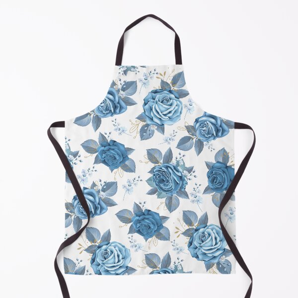 Item preview, Blue Roses Decorative Floral Illustration Pattern. designed and sold by PlantKind.