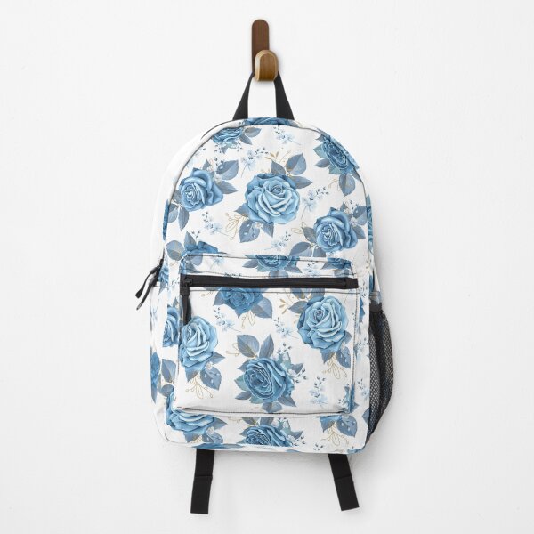 Item preview, Blue Roses Decorative Floral Illustration Pattern. designed and sold by PlantKind.
