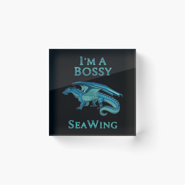 Item preview, I'm A Bossy SeaWing Dragon Lovers Shirt, Sea Dragon designed and sold by RubenRice.