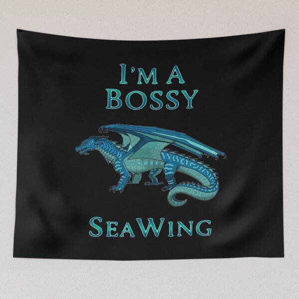 Item preview, I'm A Bossy SeaWing Dragon Lovers Shirt, Sea Dragon designed and sold by RubenRice.