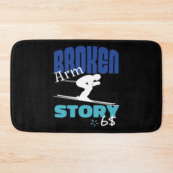 Item preview, Broken Arm Story Funny Downhill Ski Extreme Sport designed and sold by Merchandiser099.