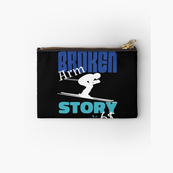 Item preview, Broken Arm Story Funny Downhill Ski Extreme Sport designed and sold by Merchandiser099.