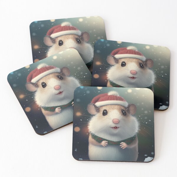 Item preview, Cute Christmas Hamster designed and sold by art8085.