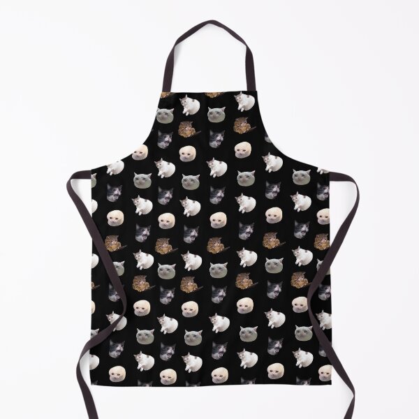 Item preview, Crying Cats Pattern (Black) designed and sold by cat-reactions.