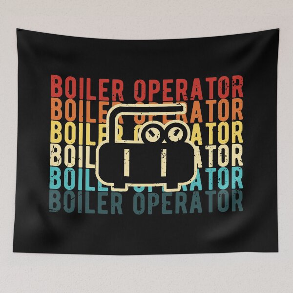 Item preview, Boiler Operator Retro Steam Vintage  designed and sold by NestaReign.