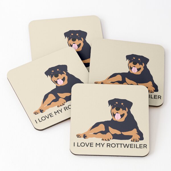 Item preview, I Love my Rottweiler Dog  designed and sold by iliana-lu.