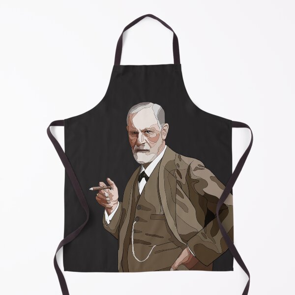 Item preview, Illustration of Sigmund Freud - founder of psychoanalysis / psychology designed and sold by billky.