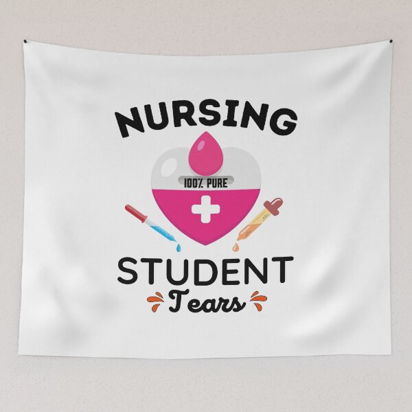 Item preview, Nursing Student Tears Meme | Nursing Student Tears designed and sold by BopleDesigns.