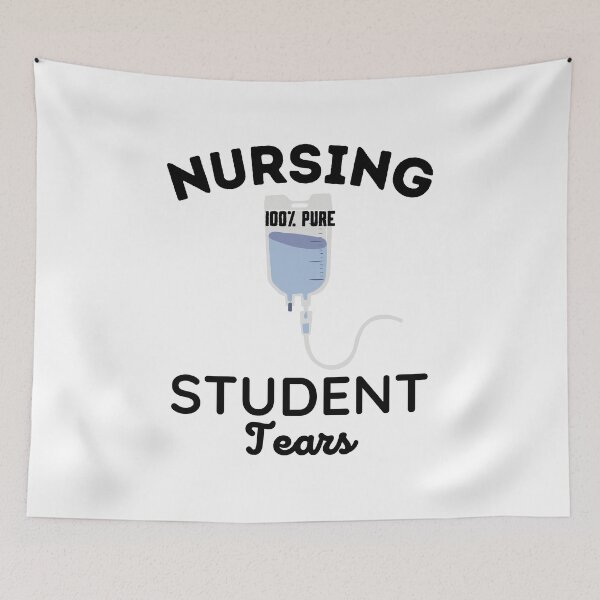 Item preview, Nursing Student Tears Meme | Nursing Student designed and sold by BopleDesigns.