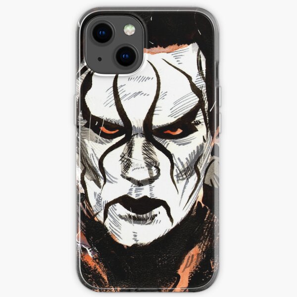 Rob S WWE Sting Painting iPhone Soft Case