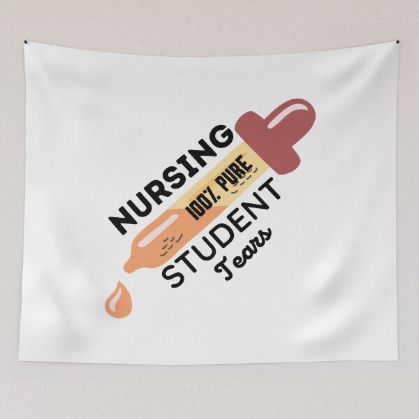 Item preview, Nursing Student Tears Meme | Funny Nursing designed and sold by BopleDesigns.