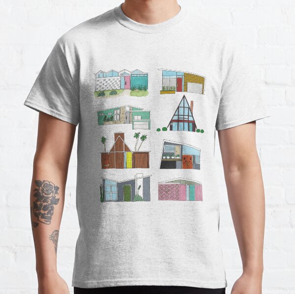Mid Century Modern Houses Classic T-Shirt